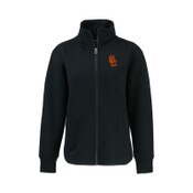 USC Trojans Women's Black SC Interlock Roam Eco Recycled Full Zip Jacket